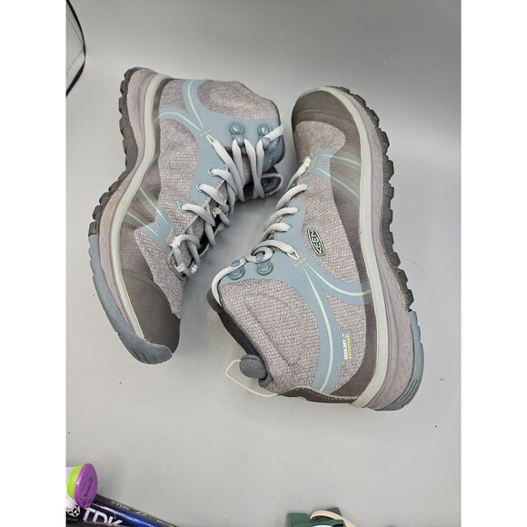 Keen Dry Waterproof Women's Hiking Shoes US Size 9 Blue Gray Outdoor Hike - Picture 5 of 11